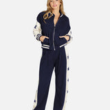 Shop Lauren Moshi Lauren Moshi Tawny Stars Wide Leg Pants Sweatpants for women – premium loungewear and festival fashion at Spoiled Brat