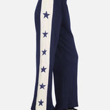 Shop Lauren Moshi Lauren Moshi Tawny Stars Wide Leg Pants Sweatpants for women – premium loungewear and festival fashion at Spoiled Brat