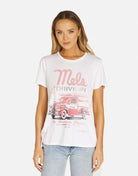 Lauren Moshi Wolf Mels Drive - In Boyfriend T-Shirt - Spoiled Brat