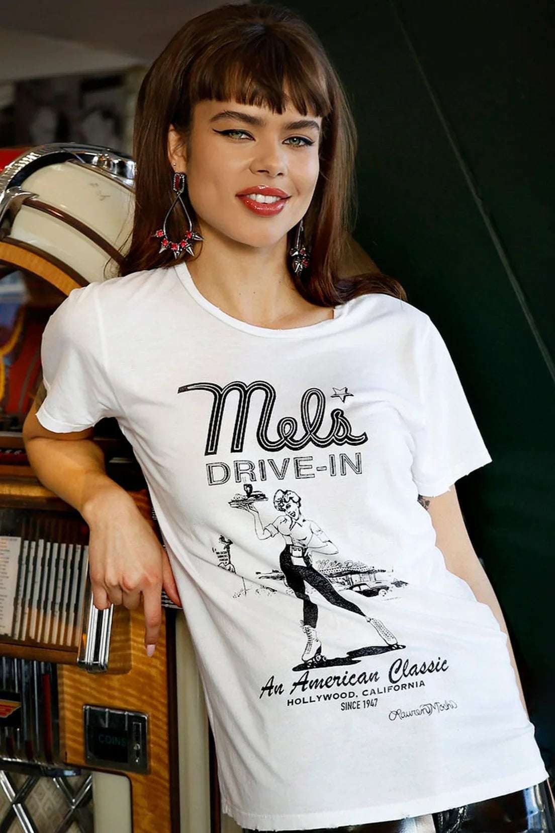 Lauren Moshi Wolf Mels Drive - In T-Shirt - Spoiled Brat