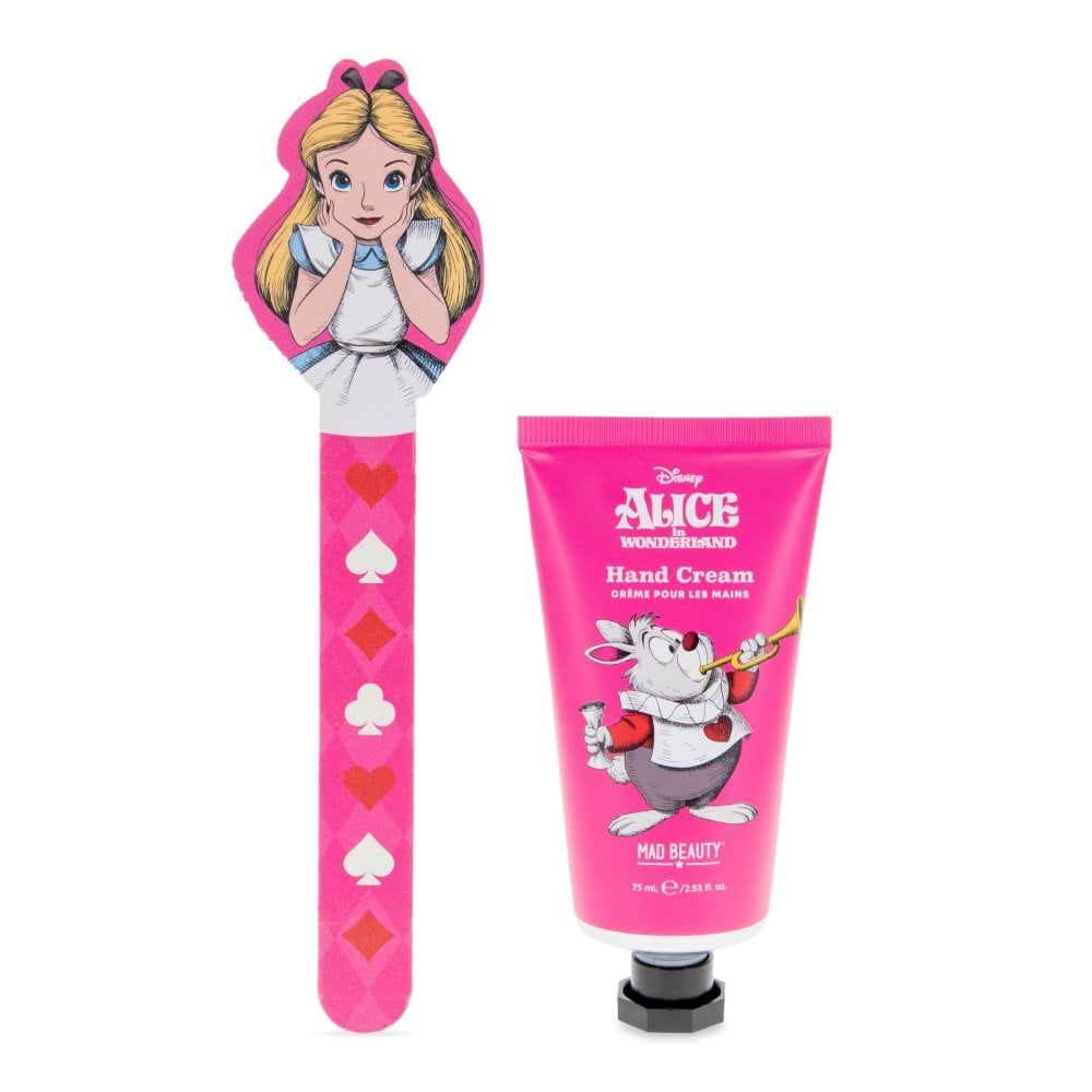 Shop Mad Beauty Alice in Wonderland Nail Care Duo Nail Art for women – premium loungewear and festival fashion at Spoiled Brat