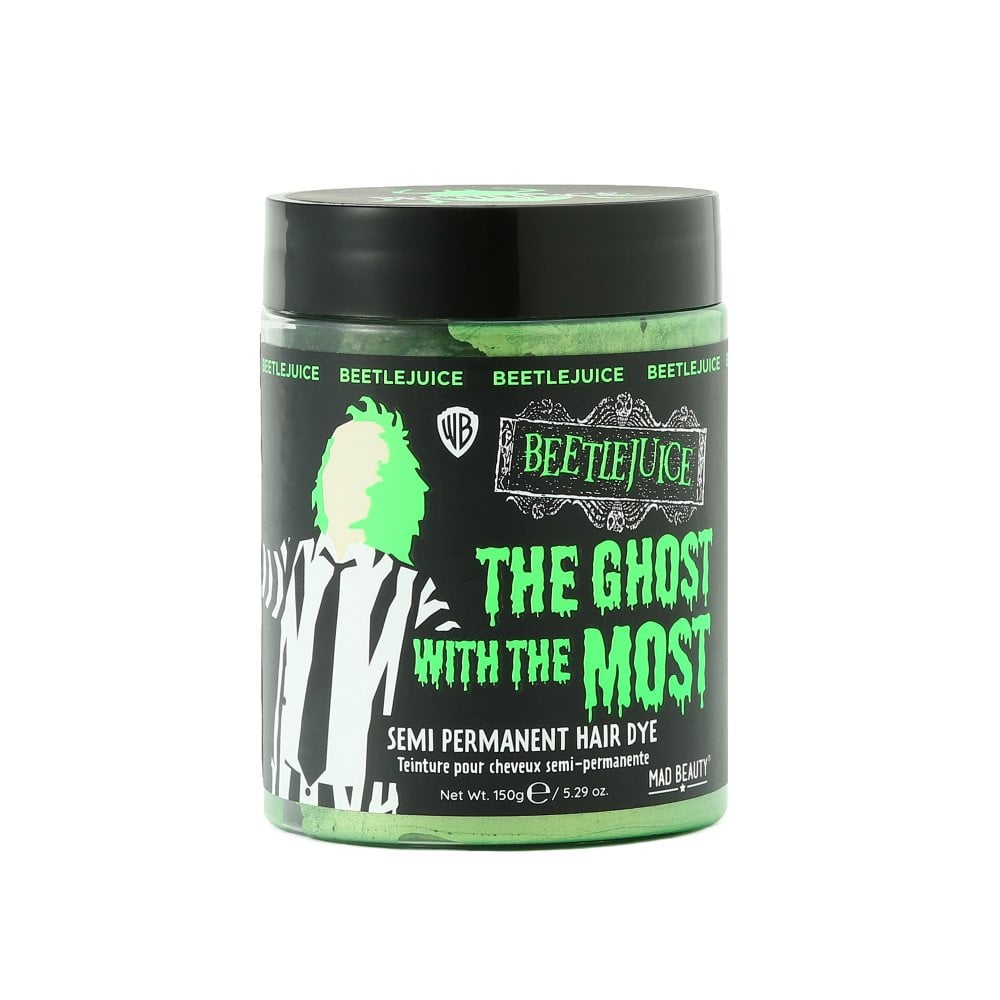 Shop Mad Beauty Beetlejuice Green Hair Colour Hair Dye for women – premium loungewear and festival fashion at Spoiled Brat
