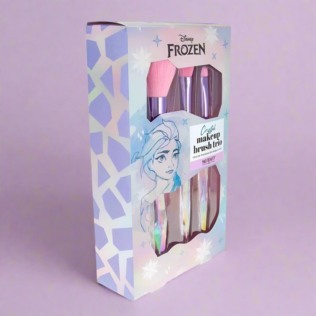 Shop Mad Beauty Disney Frozen Cosmetic Brush Trio Makeup Brushes for women – premium loungewear and festival fashion at Spoiled Brat