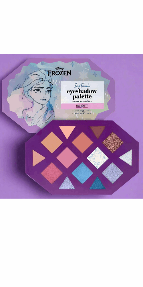 Disney Frozen Icy Touch Eyeshadow Palette by Mad Beauty – Eyeshadow – Multi | Spoiled Brat UK