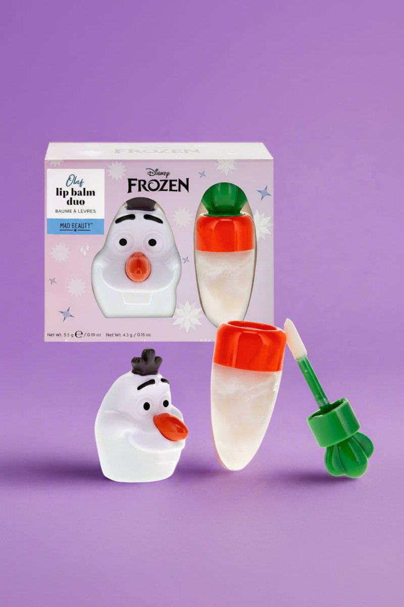 Shop Mad Beauty Disney Frozen Lip Balm Duo Lip Balm for women – premium loungewear and festival fashion at Spoiled Brat