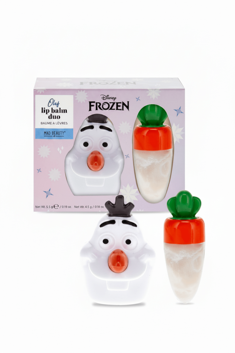 Shop Mad Beauty Disney Frozen Lip Balm Duo Lip Balm for women – premium loungewear and festival fashion at Spoiled Brat