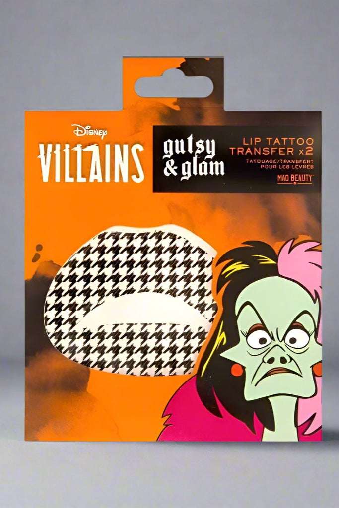 Shop Mad Beauty Disney Pop Villains Lip Tattoo Transfer Lip Gloss for women – premium loungewear and festival fashion at Spoiled Brat