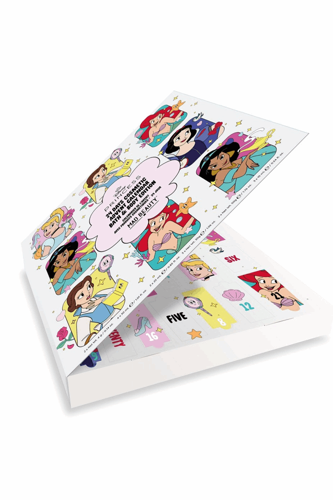 Shop Mad Beauty Disney Princess Express Yourself - 24 Day Advent Advent Calendar for women – premium loungewear and festival fashion at Spoiled Brat