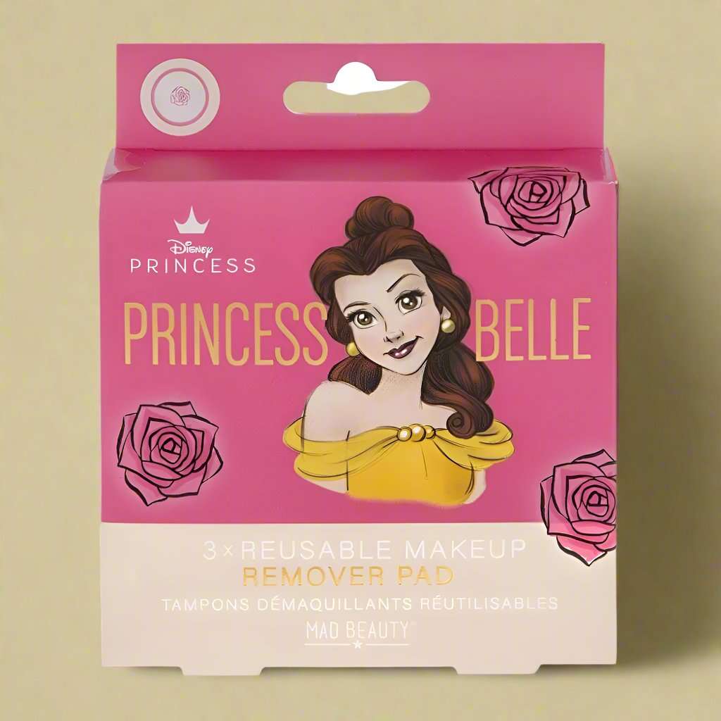 Disney Pure Princess Cleansing Pads Belle Makeup Kit by Mad Beauty as seen on celebrities