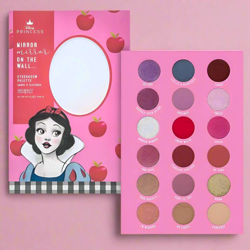 Shop Mad Beauty Disney Snow White Eyeshadow Palette Eyeshadow for women – premium loungewear and festival fashion at Spoiled Brat