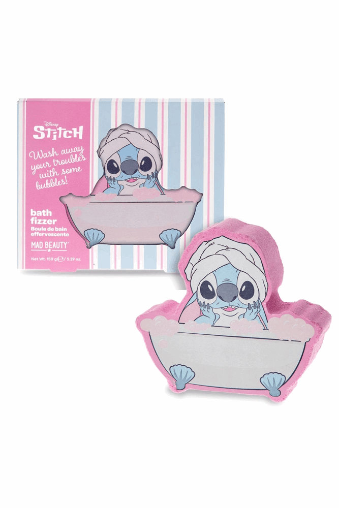 Shop Mad Beauty Disney Stitch Pamper Bath Fizzer Bath Bombs for women – premium loungewear and festival fashion at Spoiled Brat