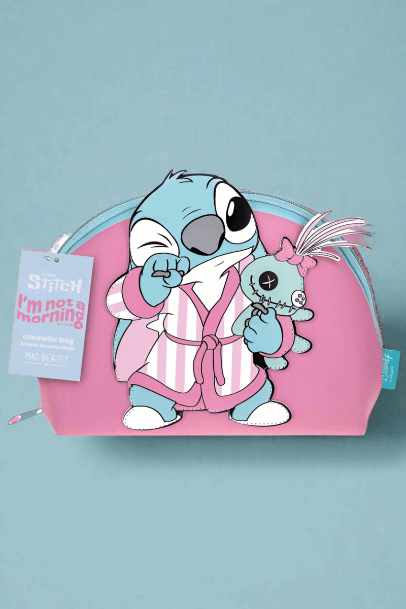 Shop Mad Beauty Disney Stitch Pamper Cosmetic Bag Cosmetic Case for women – premium loungewear and festival fashion at Spoiled Brat