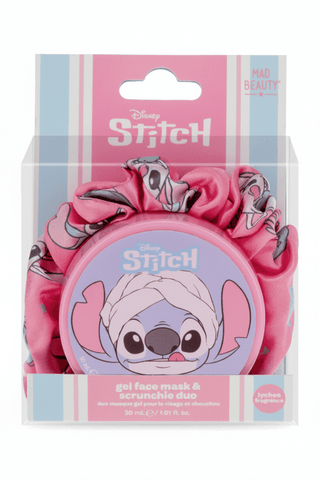 Shop Mad Beauty Disney Stitch Pamper Gel Face Mask & Scrunchie Duo Gifts for women – premium loungewear and festival fashion at Spoiled Brat