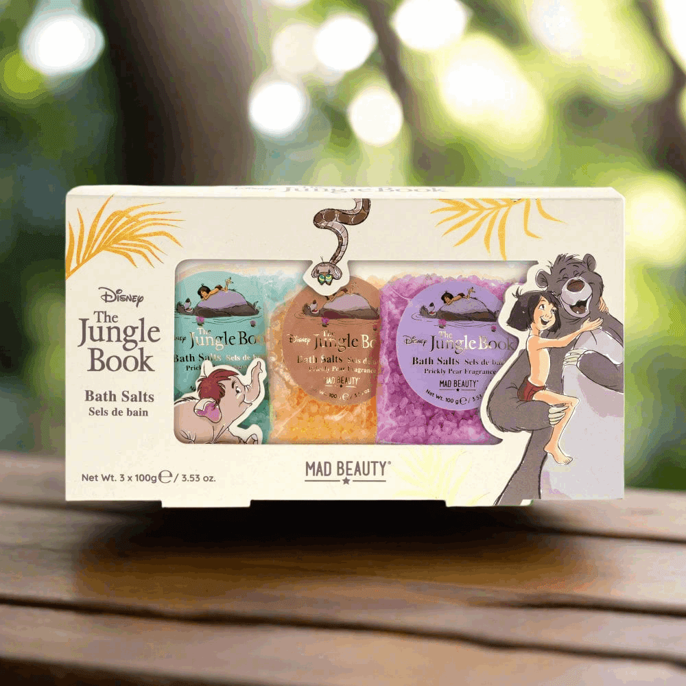Shop Mad Beauty Disney The Jungle Book Bath Salt Trio Bubble Bath for women – premium loungewear and festival fashion at Spoiled Brat