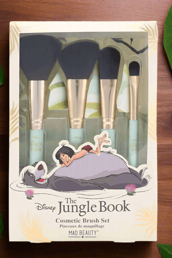 Disney The Jungle Book Cosmetic Brush Set by Mad Beauty – Makeup Brushes – | Spoiled Brat UK
