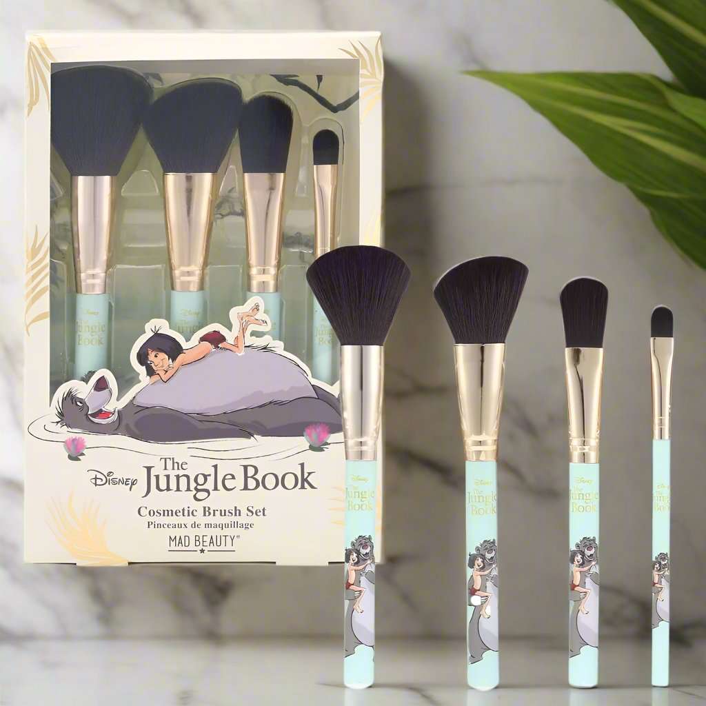Disney The Jungle Book Cosmetic Brush Set by Mad Beauty – Makeup Brushes – | Spoiled Brat UK