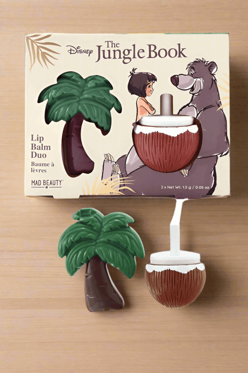Shop Mad Beauty Disney The Jungle Book Lip Balm Duo Lip Balm for women – premium loungewear and festival fashion at Spoiled Brat