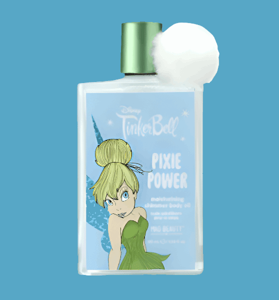 Shop Mad Beauty Disney TinkerBell Pixie Perfection Moisturising Shimmer Oil Beauty Product for women – premium loungewear and festival fashion at Spoiled Brat