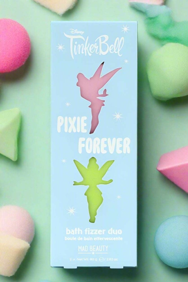 Shop Mad Beauty Disney Tinks Pixie Perfection Bath Fizzer Duo Bath Bombs for women – premium loungewear and festival fashion at Spoiled Brat