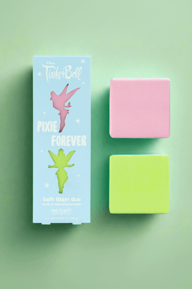 Shop Mad Beauty Disney Tinks Pixie Perfection Bath Fizzer Duo Bath Bombs for women – premium loungewear and festival fashion at Spoiled Brat