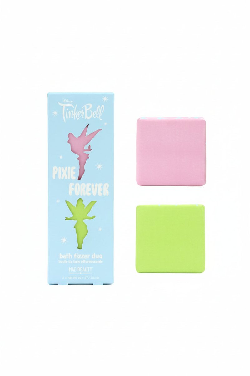 Shop Mad Beauty Disney Tinks Pixie Perfection Bath Fizzer Duo Bath Bombs for women – premium loungewear and festival fashion at Spoiled Brat