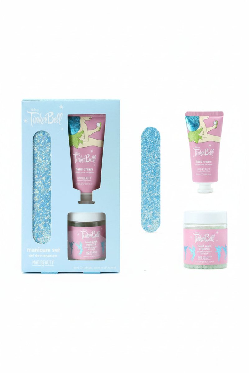 Shop Mad Beauty Disney Tinks Pixie Perfection Manicure Set Nail Art for women – premium loungewear and festival fashion at Spoiled Brat