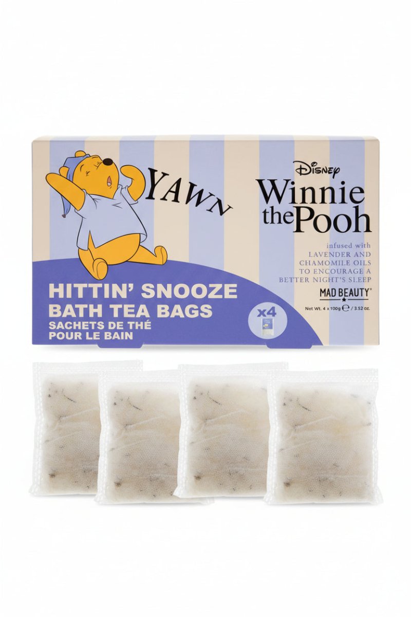 Shop Mad Beauty Disney Winnie The Pooh Bath Tea Bags Body Wash for women – premium loungewear and festival fashion at Spoiled Brat