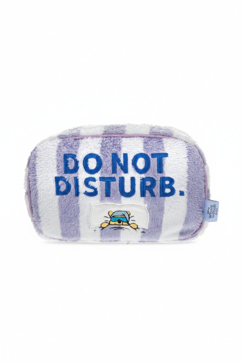 Shop Mad Beauty Disney Winnie The Pooh 'Do Not Disturb' Wash Bag Makeup Bag for women – premium loungewear and festival fashion at Spoiled Brat