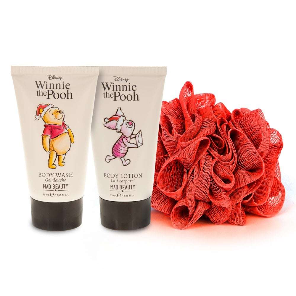 Shop Mad Beauty Disney Winnie The Pooh Festive Bath & Body Set Bubble Bath for women – premium loungewear and festival fashion at Spoiled Brat