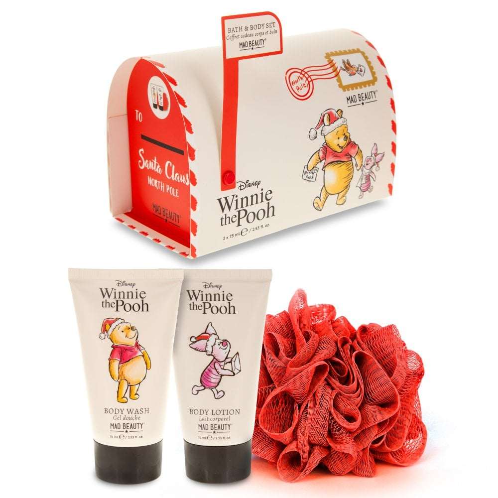 Shop Mad Beauty Disney Winnie The Pooh Festive Bath & Body Set Bubble Bath for women – premium loungewear and festival fashion at Spoiled Brat