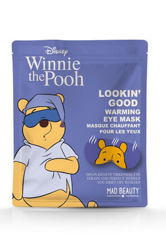 Shop Mad Beauty Disney Winnie The Pooh Warming Eye Mask Sleep Mask for women – premium loungewear and festival fashion at Spoiled Brat