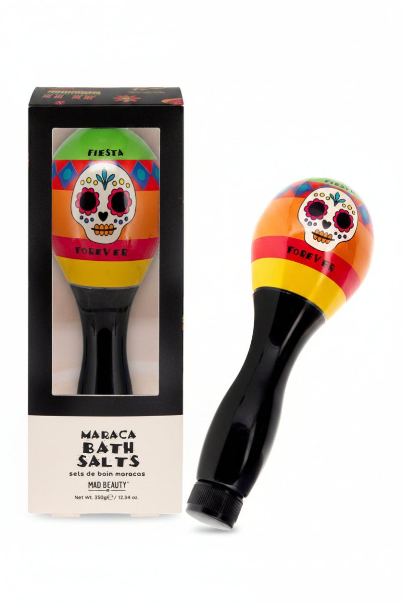 Shop Mad Beauty MAD Beauty Fiesta Forever Bath & Body Salts Maraca Bath Bombs for women – premium loungewear and festival fashion at Spoiled Brat