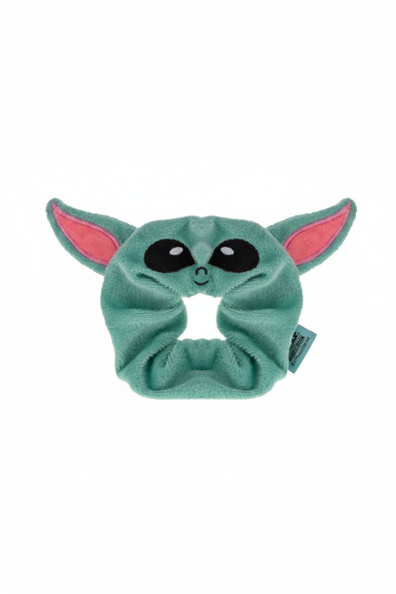 Shop Mad Beauty Star Wars Grogu Hair Scrunchie Hair Clip for women – premium loungewear and festival fashion at Spoiled Brat