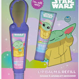 Shop Mad Beauty Star Wars Grogu Lip Balm & Refill Set Lip Balm for women – premium loungewear and festival fashion at Spoiled Brat