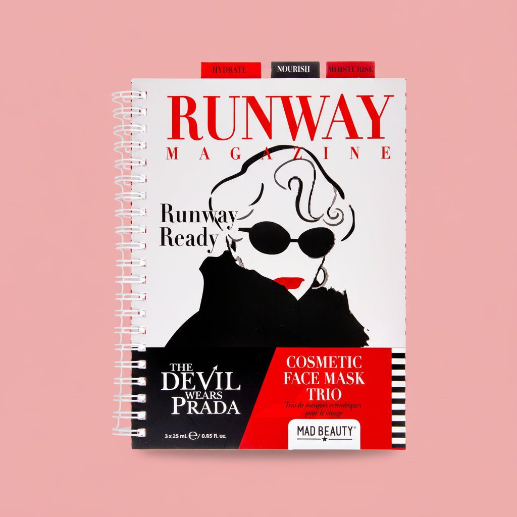 Shop Mad Beauty The Devil Wears Prada Cosmetic Facemask Trio Face Mask for women – premium loungewear and festival fashion at Spoiled Brat