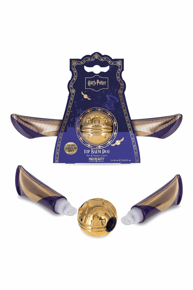 Shop Mad Beauty Warner Brothers Harry Potter Lip Balm Duo Lip Balm for women – premium loungewear and festival fashion at Spoiled Brat
