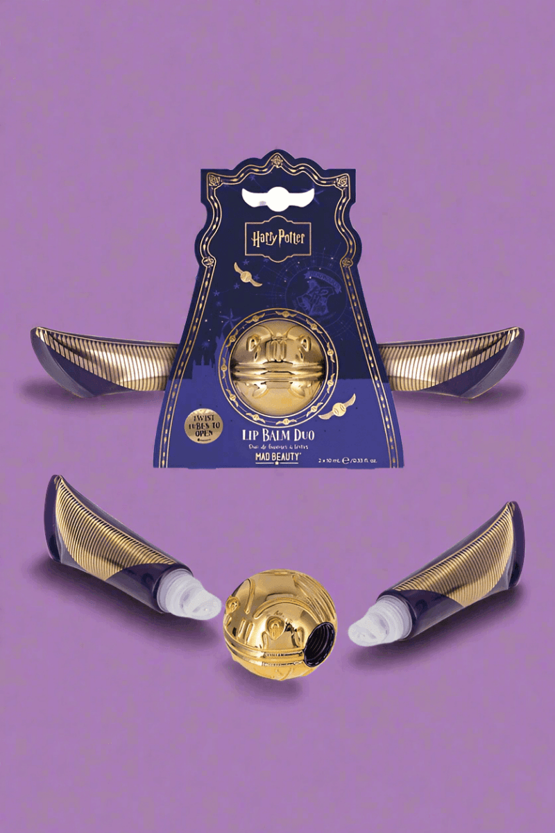 Shop Mad Beauty Warner Brothers Harry Potter Lip Balm Duo Lip Balm for women – premium loungewear and festival fashion at Spoiled Brat