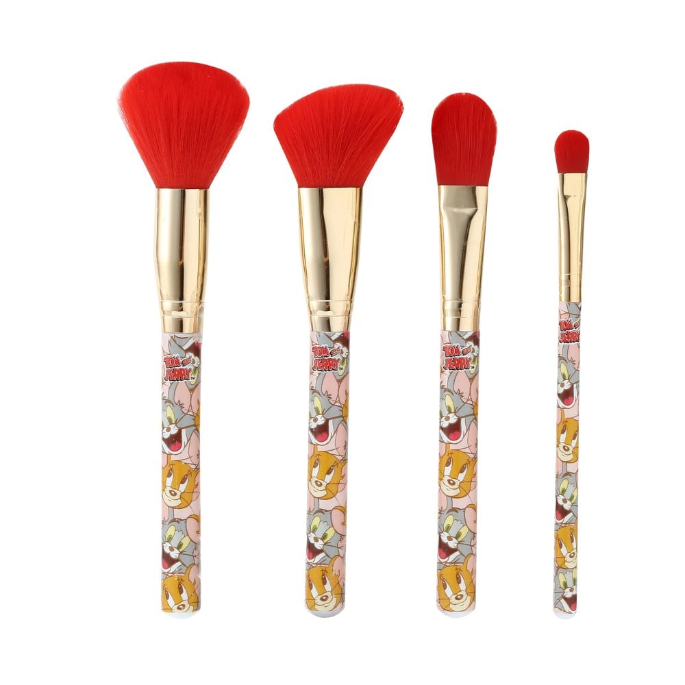 Shop Mad Beauty Warner Brothers Tom & Jerry Cosmetic Brush Set Makeup Brushes for women – premium loungewear and festival fashion at Spoiled Brat