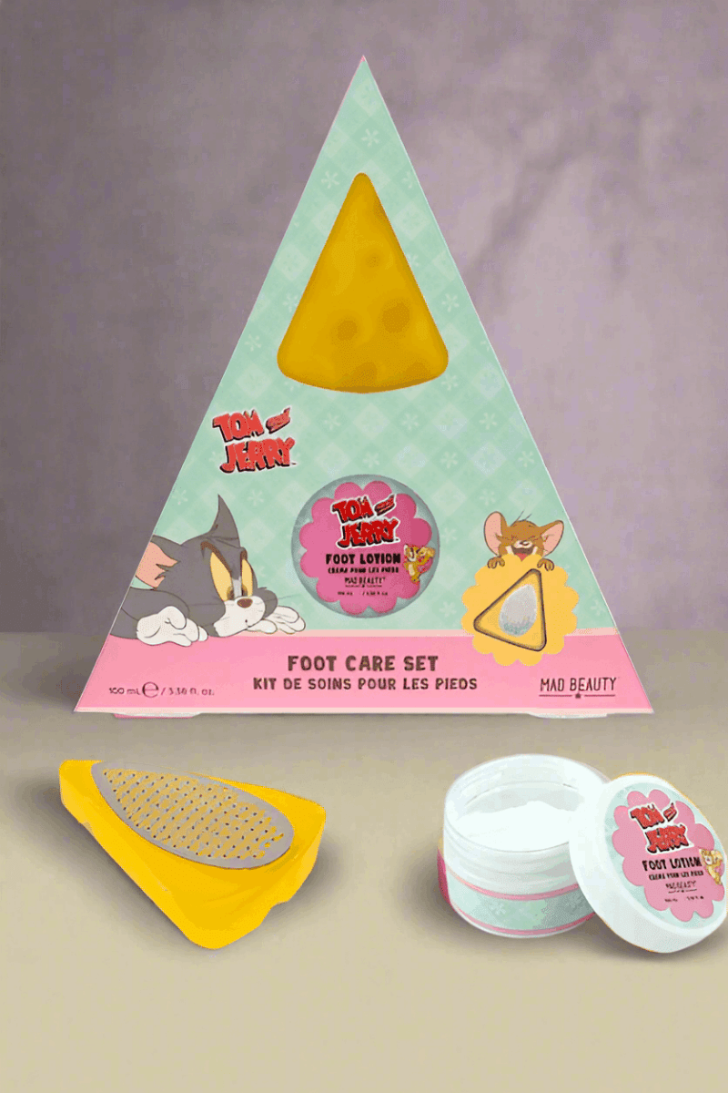 Shop Mad Beauty Warner Brothers Tom & Jerry Foot Care Set Beauty Product for women – premium loungewear and festival fashion at Spoiled Brat