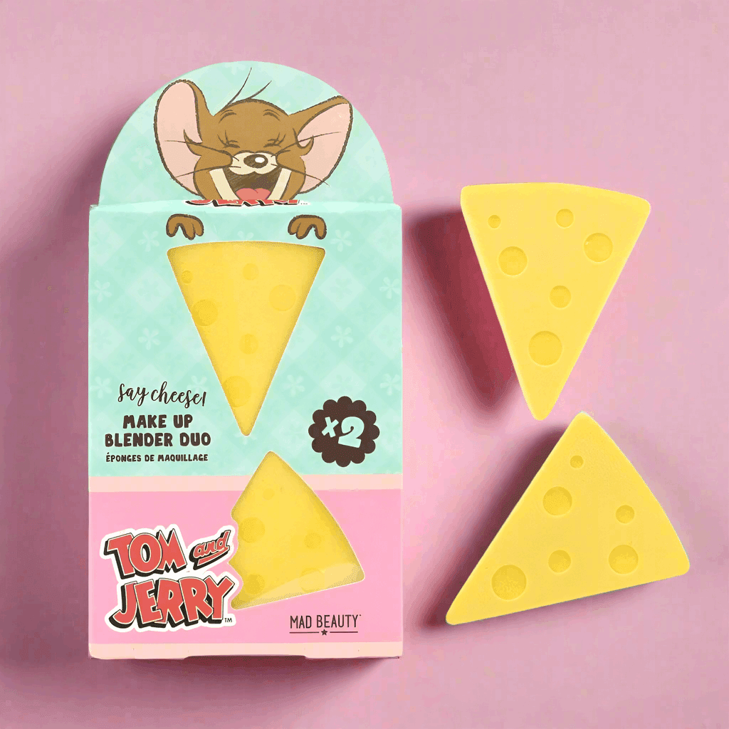 Shop Mad Beauty Warner Brothers Tom & Jerry Make Up Sponge Duo Beauty Product for women – premium loungewear and festival fashion at Spoiled Brat
