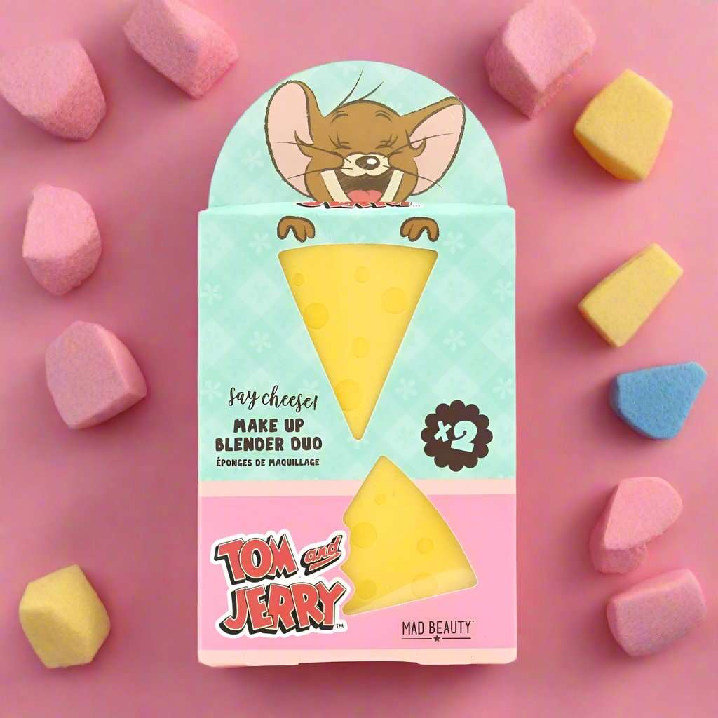 Shop Mad Beauty Warner Brothers Tom & Jerry Make Up Sponge Duo Beauty Product for women – premium loungewear and festival fashion at Spoiled Brat