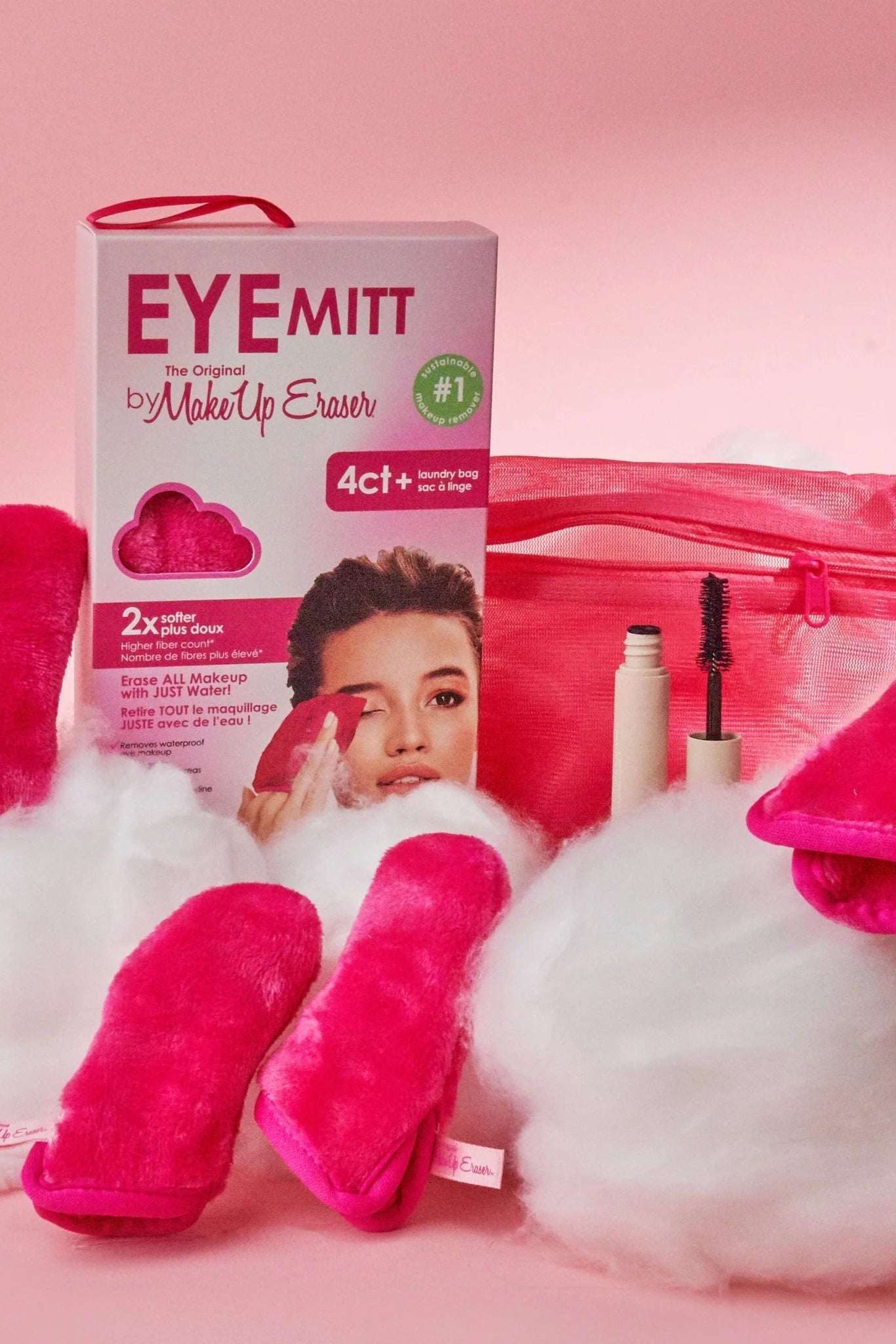 Makeup Eraser Eye Mitt by Makeup Eraser – Beauty Product – Pink | Spoiled Brat UK