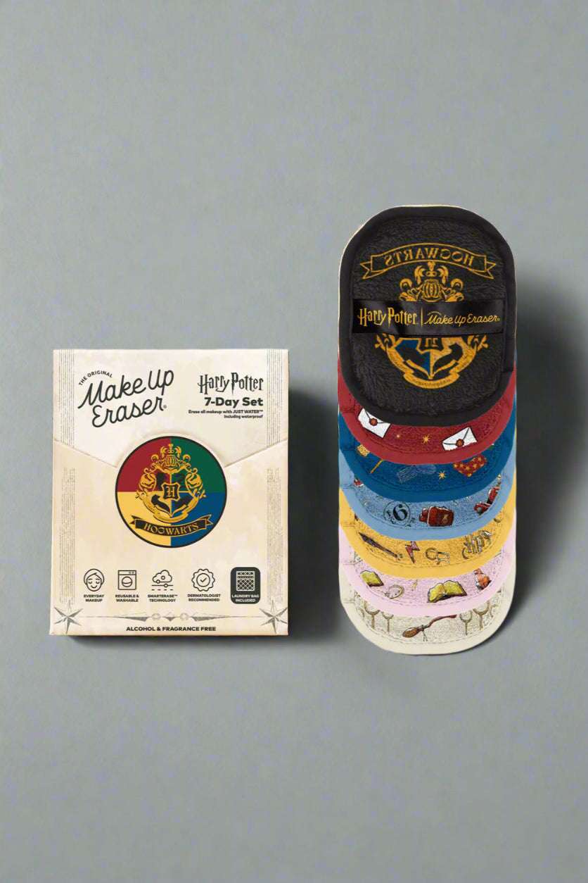 Makeup Eraser Harry Potter™ 7-Day Set | Hogwarts by Makeup Eraser – Beauty Product – | Spoiled Brat UK