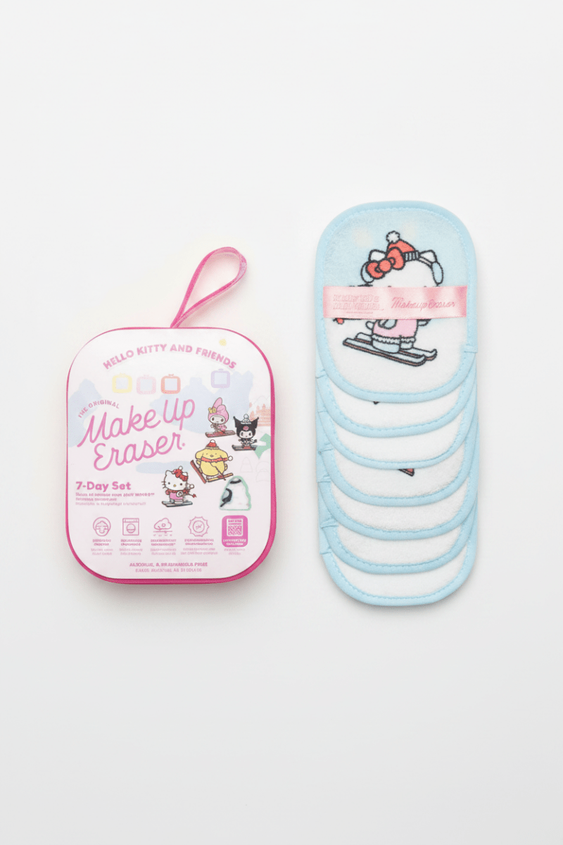 Shop Makeup Eraser Makeup Eraser Hello Kitty & Friends Aspen Vacation 7 - Day Set © Sanrio Beauty Product for women – premium loungewear and festival fashion at Spoiled Brat