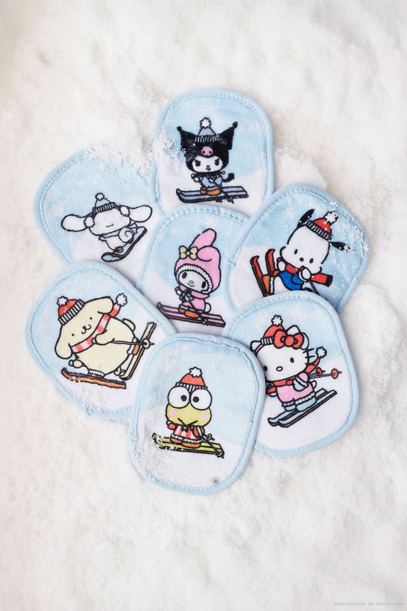 Shop Makeup Eraser Makeup Eraser Hello Kitty & Friends Aspen Vacation 7 - Day Set © Sanrio Beauty Product for women – premium loungewear and festival fashion at Spoiled Brat