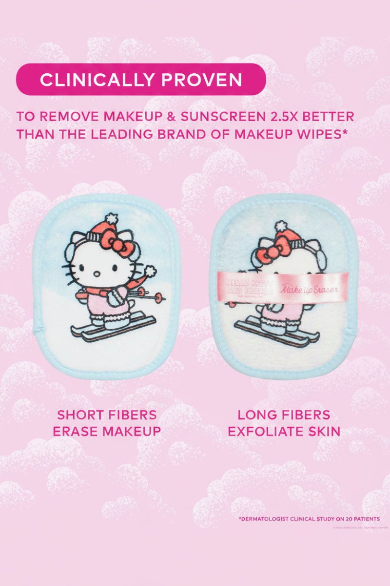 Shop Makeup Eraser Makeup Eraser Hello Kitty & Friends Aspen Vacation 7 - Day Set © Sanrio Beauty Product for women – premium loungewear and festival fashion at Spoiled Brat