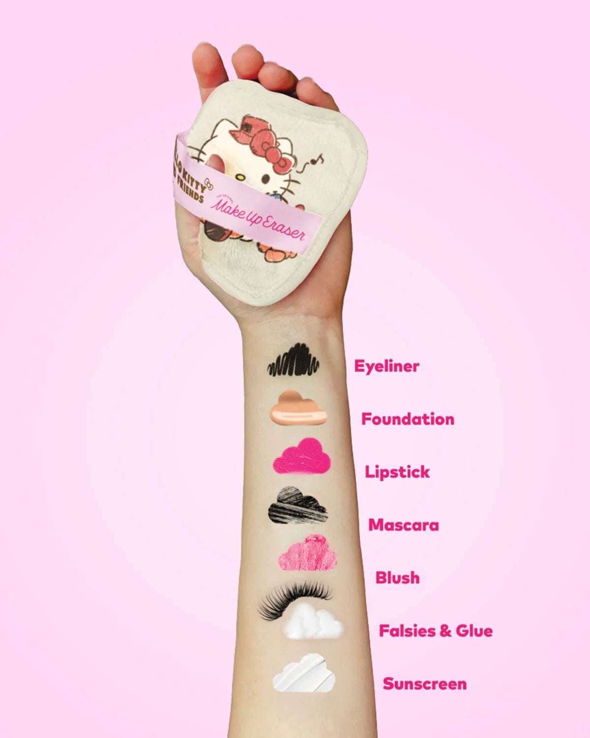 Makeup Eraser Hello Kitty & Friends Camping 7-Day Set © Sanrio by Makeup Eraser – Beauty Product – | Spoiled Brat UK