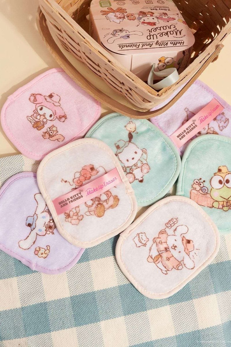 Shop Makeup Eraser Makeup Eraser Hello Kitty & Friends Camping 7 - Day Set © Sanrio Beauty Product for women – premium loungewear and festival fashion at Spoiled Brat