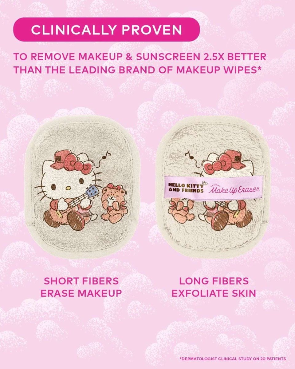 Shop Makeup Eraser Makeup Eraser Hello Kitty & Friends Camping 7 - Day Set © Sanrio Beauty Product for women – premium loungewear and festival fashion at Spoiled Brat