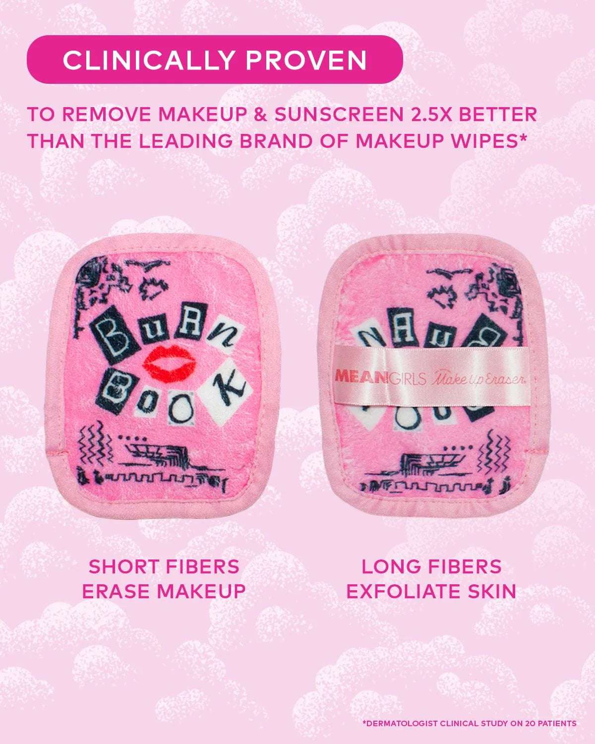 Makeup Eraser Mean Girls 7-Day Set by Makeup Eraser – Beauty Product – Pink | Spoiled Brat UK